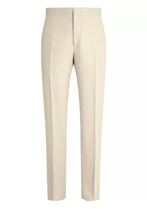 Zegna Oasi Lino trousers - White
