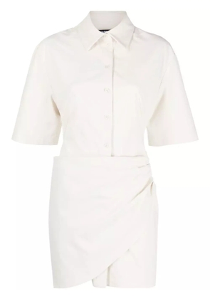 Jacquemus La robe Camisa shirt dress - Neutrals
