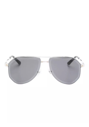 Cartier Eyewear Santos de Cartier sunglasses - Silver
