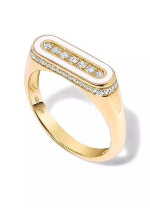 State Property 18K yellow gold Hedin diamond ring