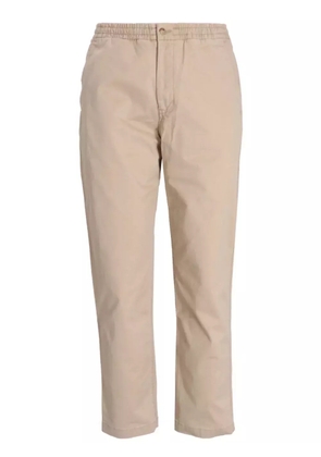Polo Ralph Lauren elasticated-waist straight-leg trousers - Neutrals
