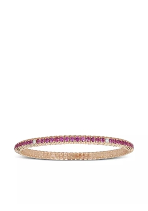 ZYDO 18K rose gold diamond and sapphire bracelet - Pink