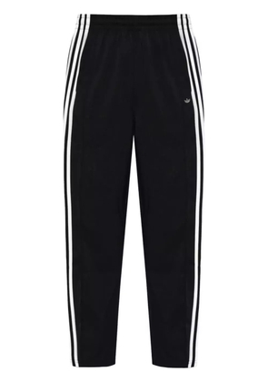 adidas side-stripe track pants - Black
