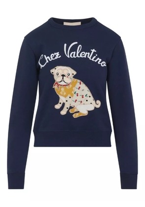 Valentino Garavani cotton sweater - Blue