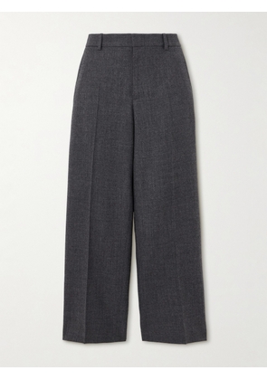Gucci - Pleated Wool-twill Pants - Gray - IT36,IT38,IT40,IT42,IT44,IT48,IT50
