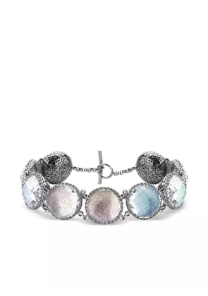 Larkspur & Hawk Olivia Button bracelet - Silver
