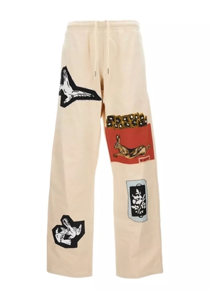 Marni printed track pants - Neutrals