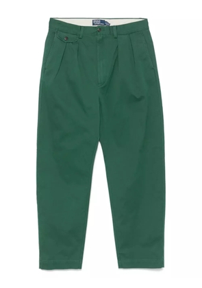 Polo Ralph Lauren logo-patch trousers - Green