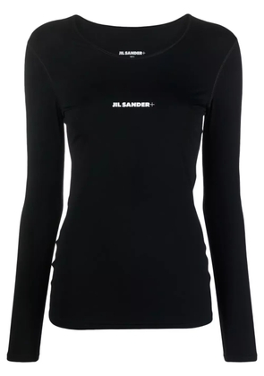 Jil Sander logo-print jersey T-shirt - Black