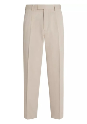 Zegna tapered tailored trousers - Neutrals