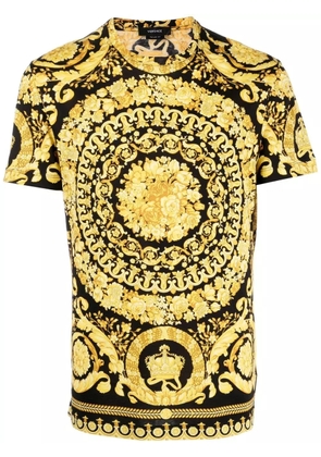 Versace Barocco cotton T-shirt - Black
