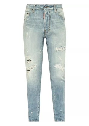 DSQUARED2 ripped slim-cut jeans - Blue