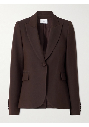 Adam Lippes - Logan Wool And Silk-blend Blazer - Brown - US2,US4,US6,US8,US10