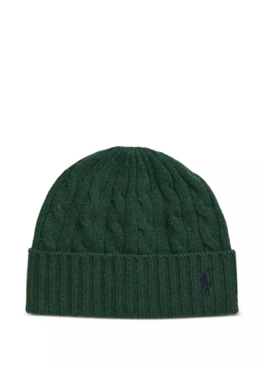 Polo Ralph Lauren Polo Pony cable-knit beanie - Green