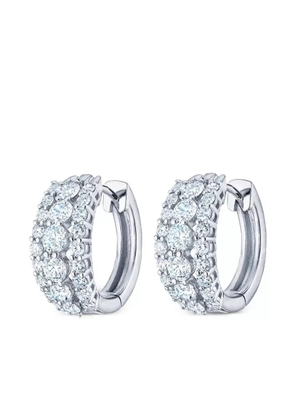 KWIAT 18K white gold Lyric diamond earrings