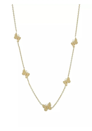 Tanya Farah 18kt yellow gold Five Station Diamond necklace