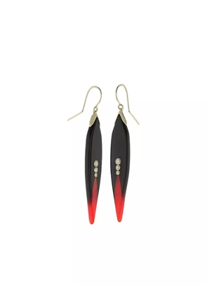 Mark Davis Bakelite earrings - Red