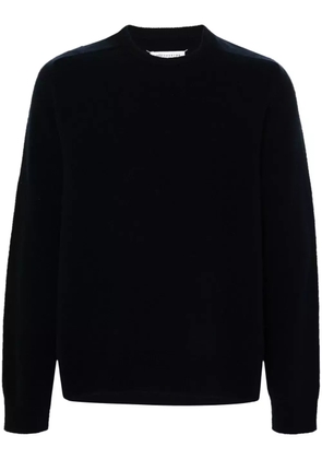 Maison Margiela crew-neck wool sweater - Blue