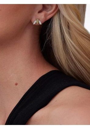 Sara Weinstock 18kt yellow gold Bee diamond earrings