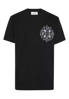 Philipp Plein cross-print T-shirt - '02 black'