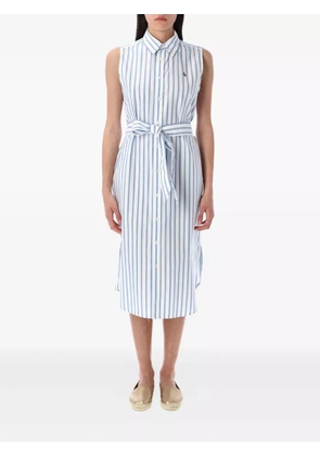 Polo Ralph Lauren striped shirt dress - White
