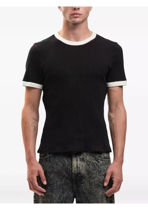 Marni Ribbed Ringer T-shirt - Black