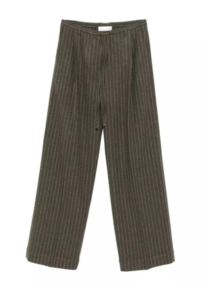 Christian Wijnants Pamir pinstripe trousers - Green