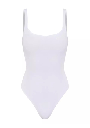 Moschino square-neck bodysuit - White