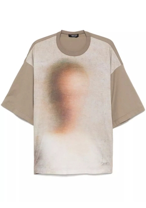 Undercover cotton T-shirt - Neutrals
