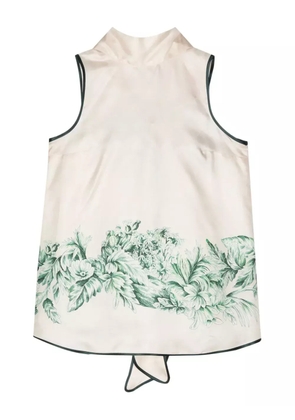 F.R.S For Restless Sleepers Carcino silk blouse - Neutrals