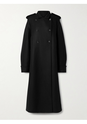 KHAITE - Donna Oversized Double-breasted Wool Coat - Black - x small,small,medium