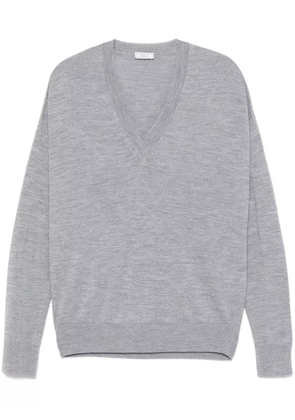 Peserico lurex-detail sweater - Grey