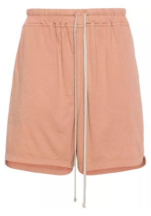 Rick Owens DRKSHDW Phleg cotton shorts - Orange