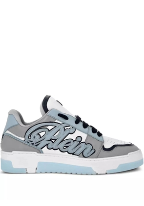Philipp Plein logo-patch low-top sneakers - White