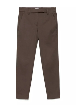 Brunello Cucinelli slim-fit trousers - Green