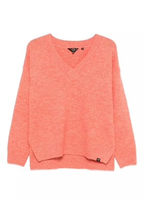 Superdry V-neck sweater - Pink