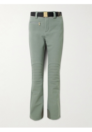 BOGNER - Madei Belted Stretch-shell Straight-leg Ski Pants - Green - FR 34,FR 36,FR 38,FR 40,FR 42,FR 44