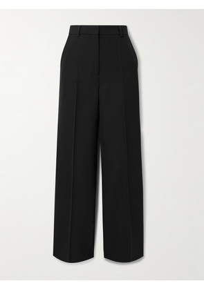 TOTEME - Recycled Grain De Poudre Straight-leg Pants - Black - DK32,DK34,DK36,DK38,DK40,DK42