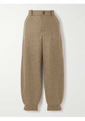 Loro Piana - Rio Bodro Cashmere-blend Tapered Pants - Brown - IT38,IT40,IT42,IT44,IT46,IT48