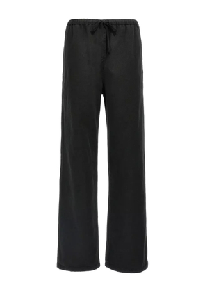 MM6 Maison Margiela drawstring-waistband jeans - Black