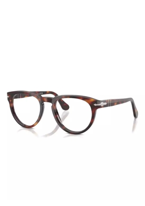 Persol round-frame glasses - Brown