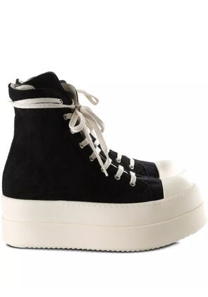 Rick Owens DRKSHDW round-toe sneakers - Black