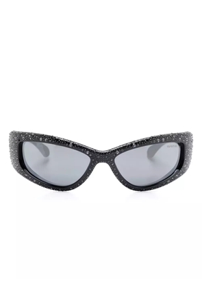 Swarovski Eyewear crystal-embellished sunglasses - Black