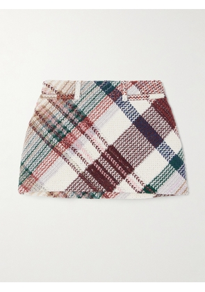 Missoni - Caperdoni Checked Tweed Mini Skirt - Multi - IT36,IT38,IT40,IT42,IT44,IT46,IT48