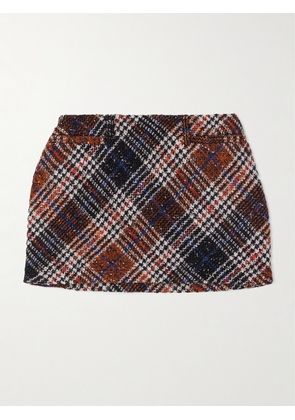 Missoni - Caperdoni Checked Tweed Mini Skirt - Multi - IT36,IT38,IT40,IT42,IT44,IT46,IT48
