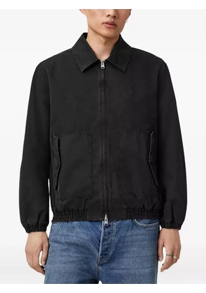 AllSaints Holman Ramskull zip-up jacket - Black