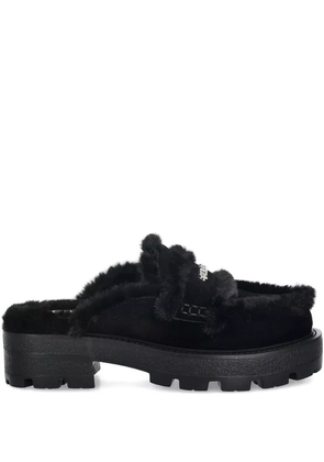 GUESS USA 45mm Yaneta logo mules - Black