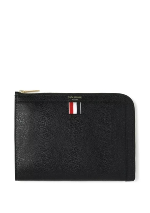 Thom Browne mini Gusset clutch bag - Black