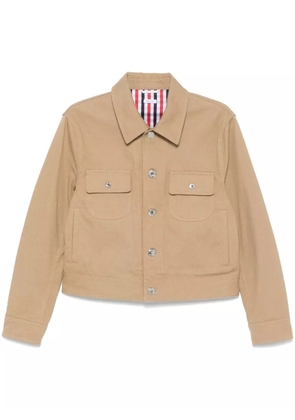 Thom Browne backstrap jacket