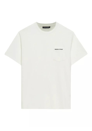 FREEDOM OF SPACE cotton T-shirt - White